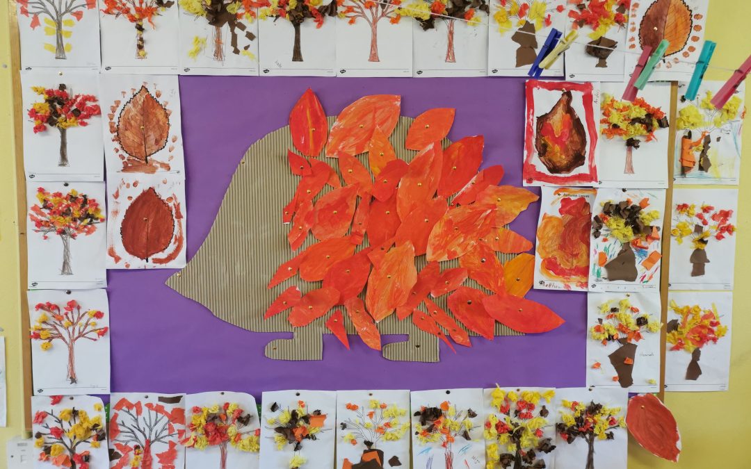 Junior Infants Autumn Art