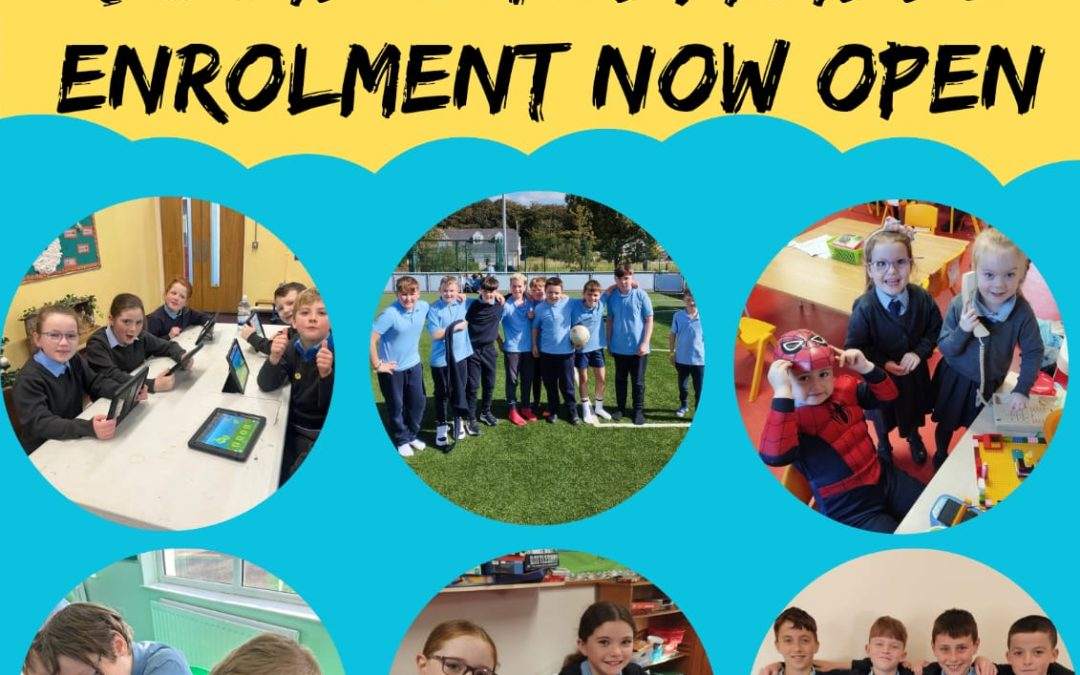 Enrolment is Now Open for September 2025